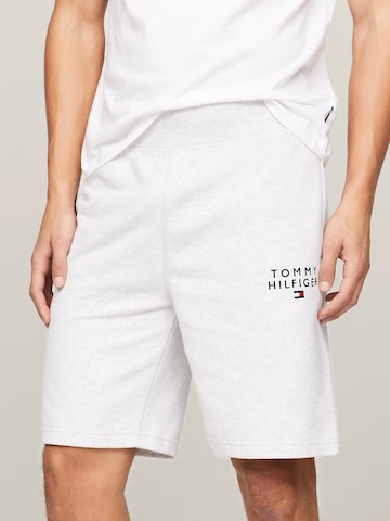 Regular Pantalon de pyjama TOMMY HILFIGER en gris : devant