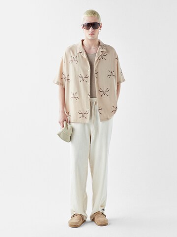 VAMOS CLO Comfort fit Overhemd in Beige
