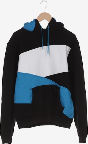 Urban Classics Sweatshirt & Zip-Up Hoodie in L in Black: front