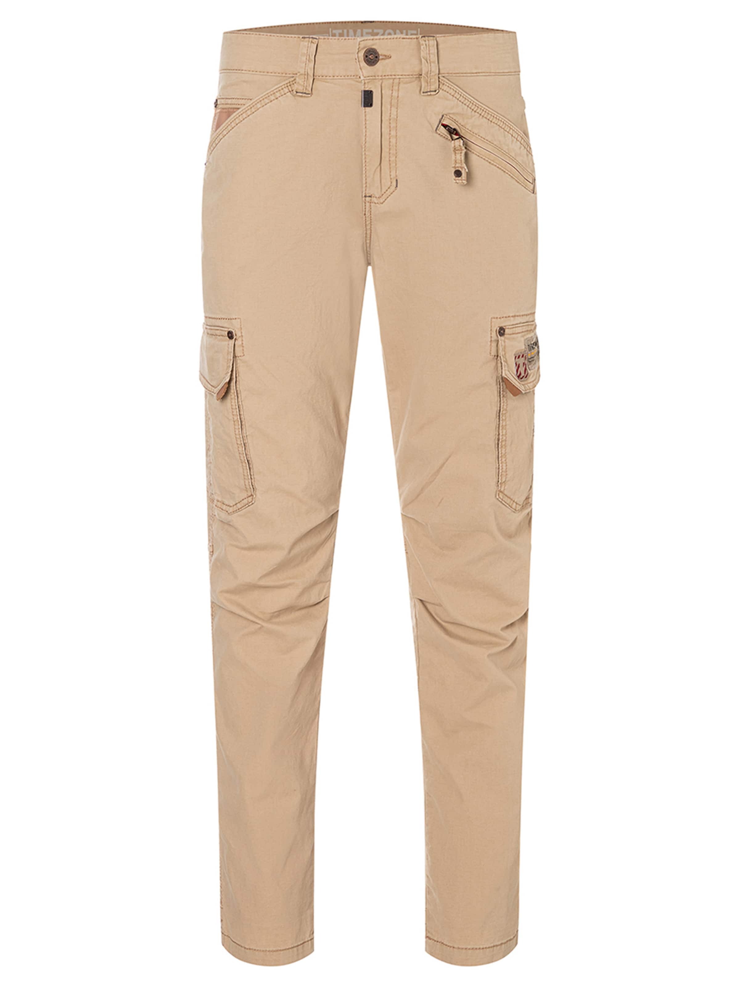 TIMEZONE Regular Stretchjeans 'Roger TZ' in Beige: Vorderseite