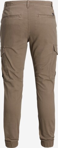 JACK & JONES Slimfit Παντελόνι cargo 'Marco Joe' σε καφέ