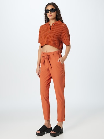 Kaffe - Tapered Pantalón 'Jillian' en marrón