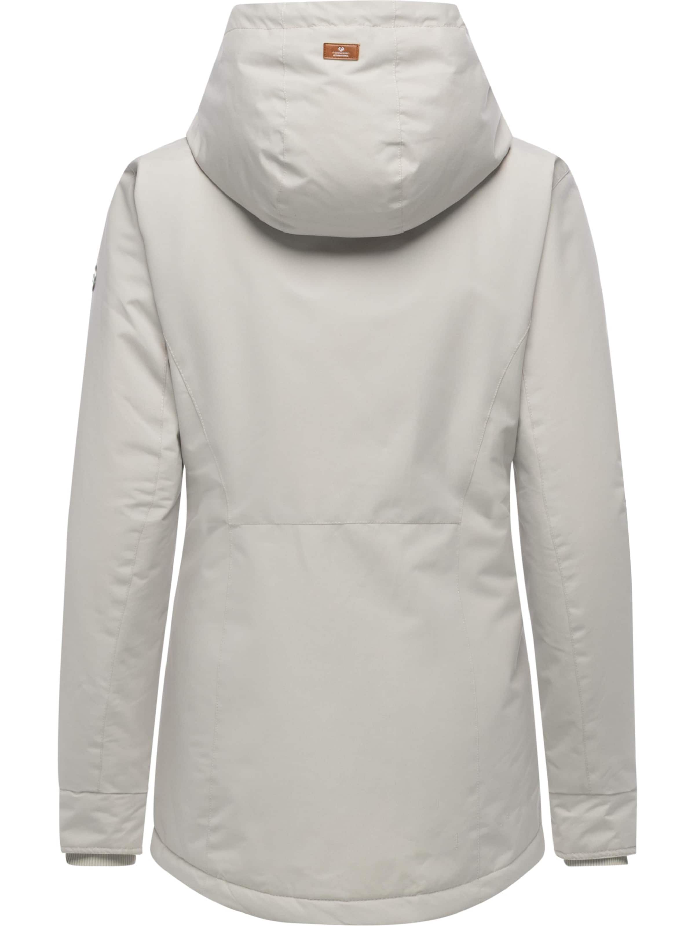 Ragwear Weatherproof jacket 'Alvena' in Grey