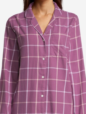 SEIDENSTICKER Nachthemd 'Classic Flanell' in Lila