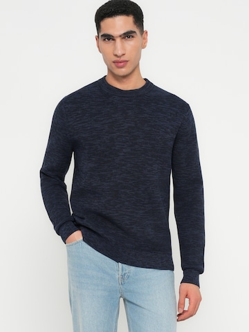 SELECTED Sveter 'SLHDANE' - Modrá