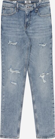 Jack & Jones Junior Regular Jeans 'GLENN' i blå: framsida