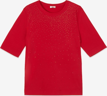 T-shirt oltre en rouge : devant