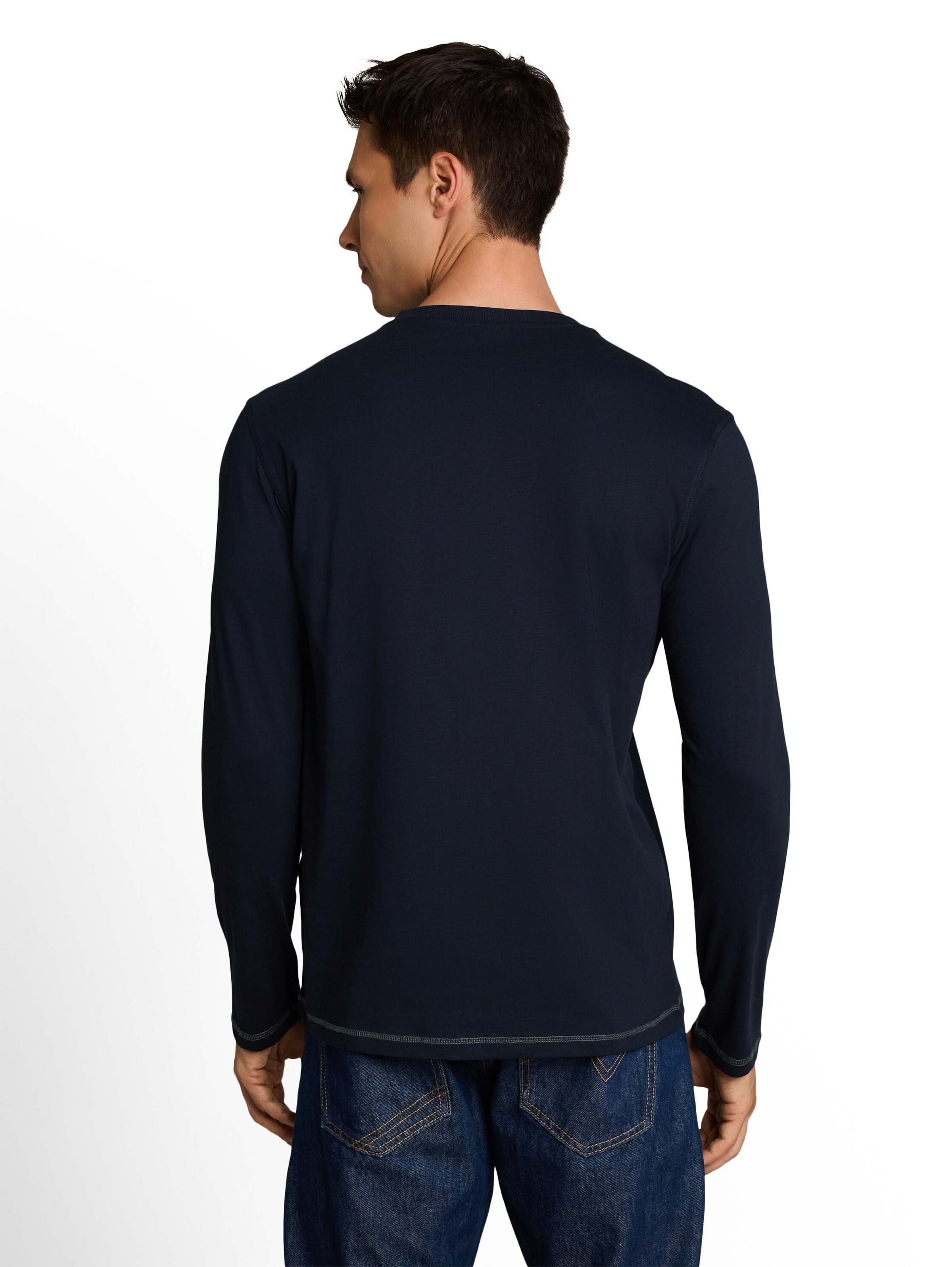 TOM TAILOR Shirt in Blau