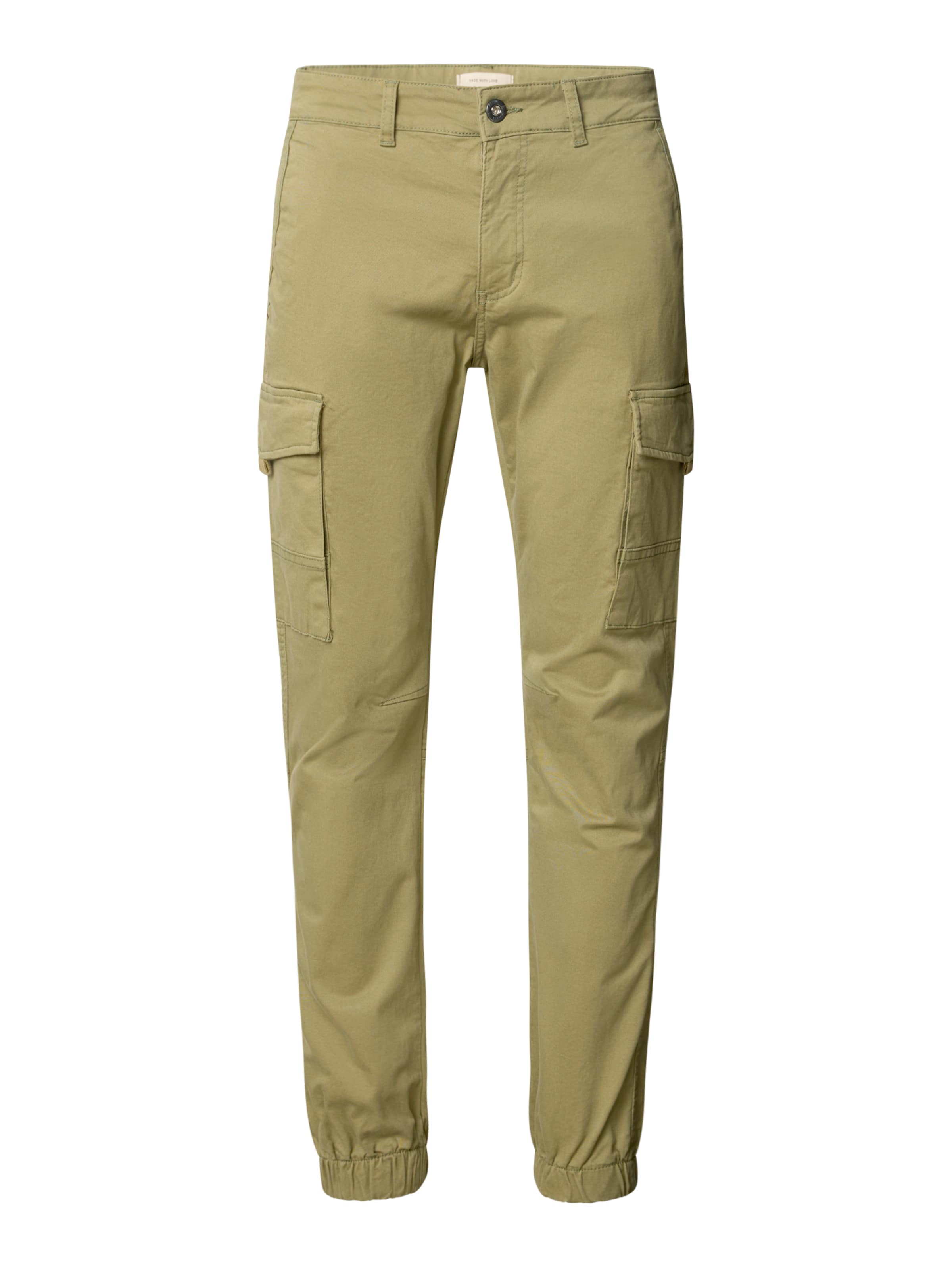 WOTEGA Cargo Pants '341' in Green: front