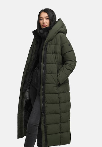 Cappotto invernale 'Pakoraa 16' di MARIKOO in verde: frontale