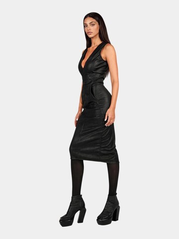 Made By Society Dress 'CORE Dress - D27853' in Black: front