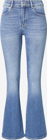 Dr. Denim Flared Jeans 'Macy' in Blauw: voorkant