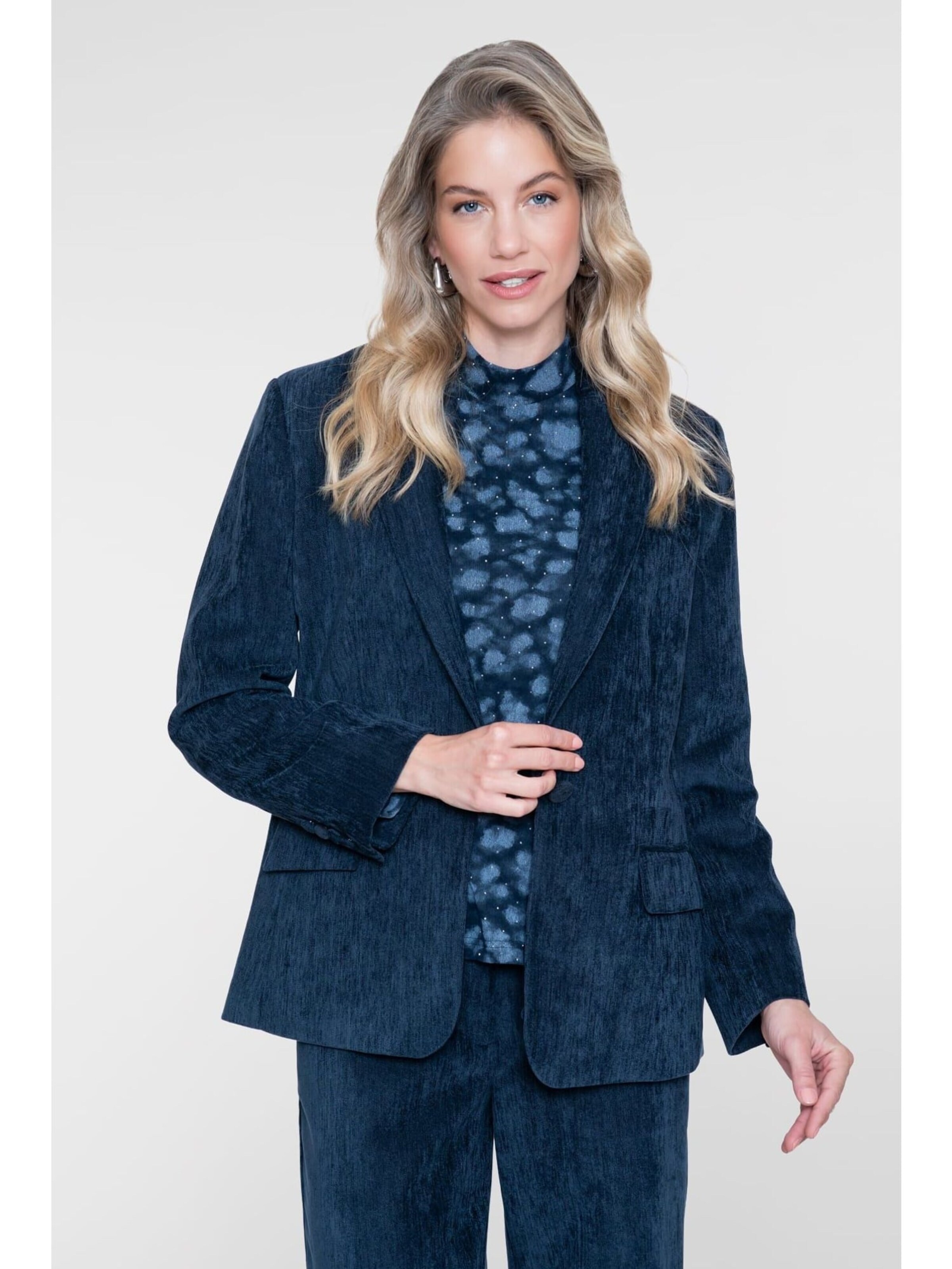 Geisha Blazers in Blauw