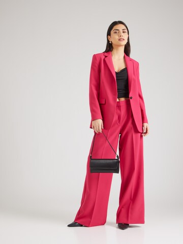 Wide leg Pantaloni con pieghe 'Tiwi1' di BOSS in rosa
