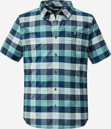 Chemise fonctionnelle 'Moraans' Schöffel en bleu : devant