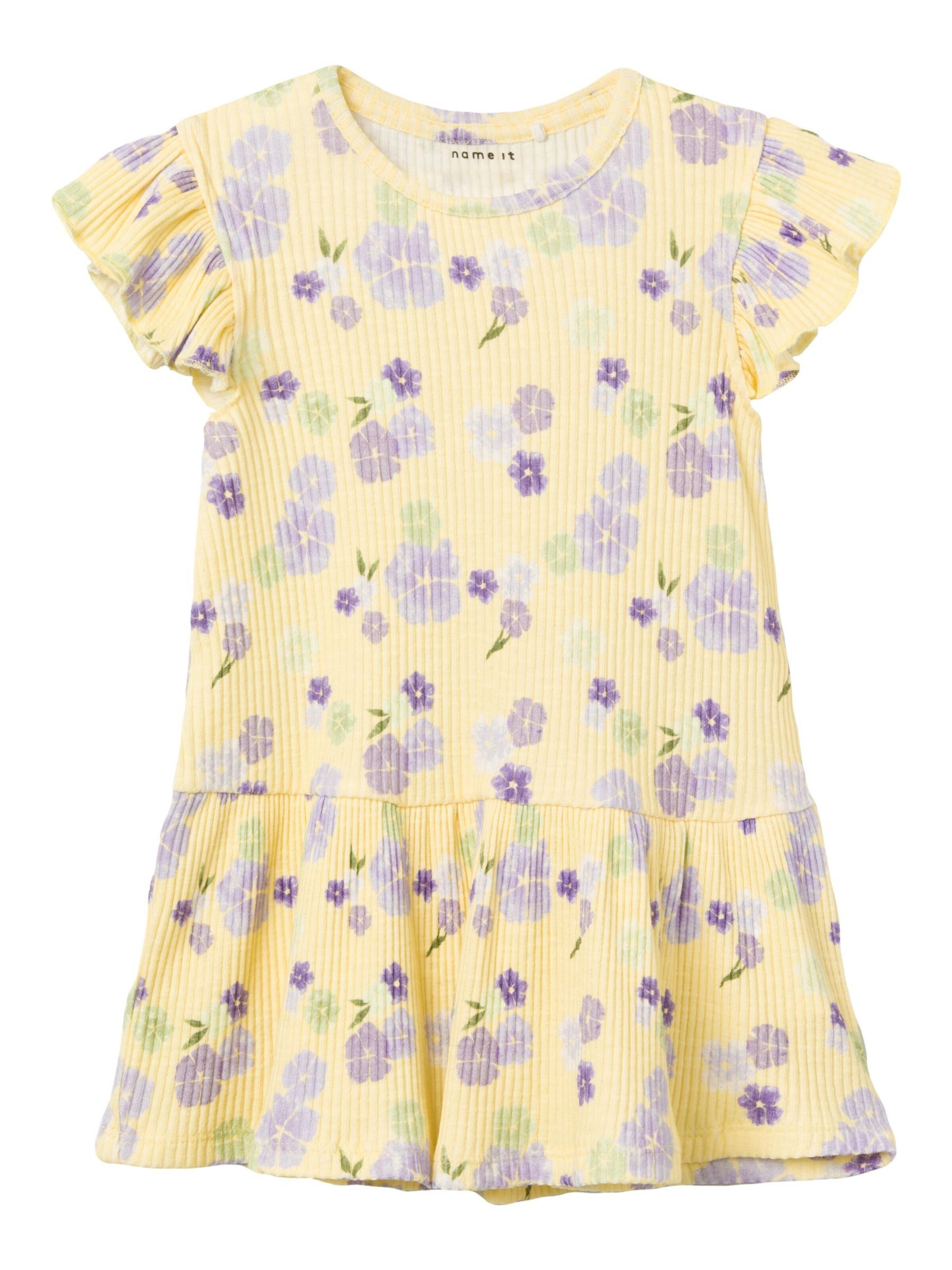 Robe NAME IT en jaune : devant