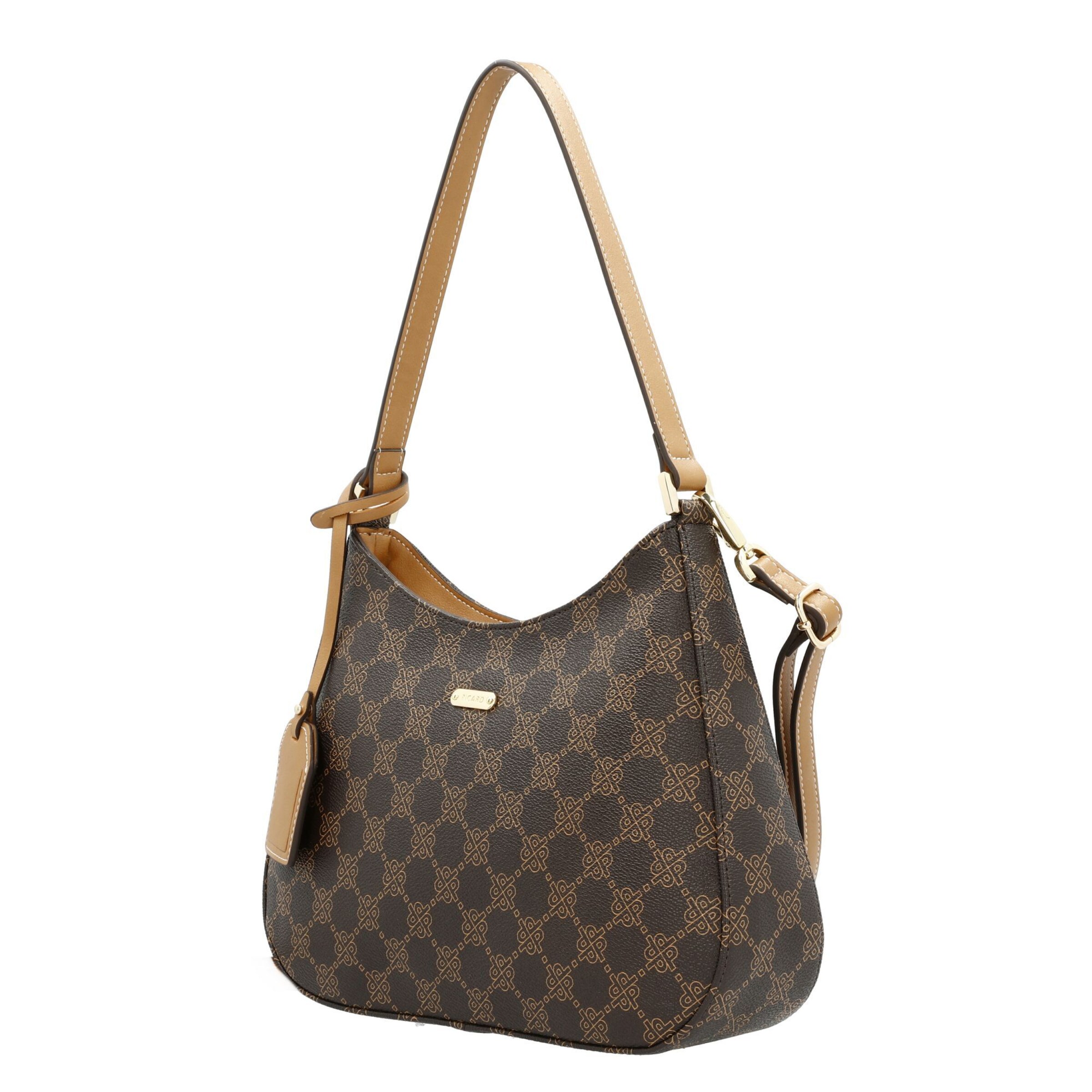 Picard Schultertasche 'Euphoria' in Braun