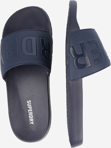 Superdry Plážová/koupací obuv – modrá