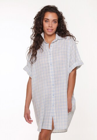 LingaDore Nightgown in Blue: front