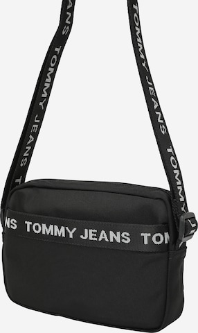 Sac à bandoulière Tommy Jeans en noir : devant