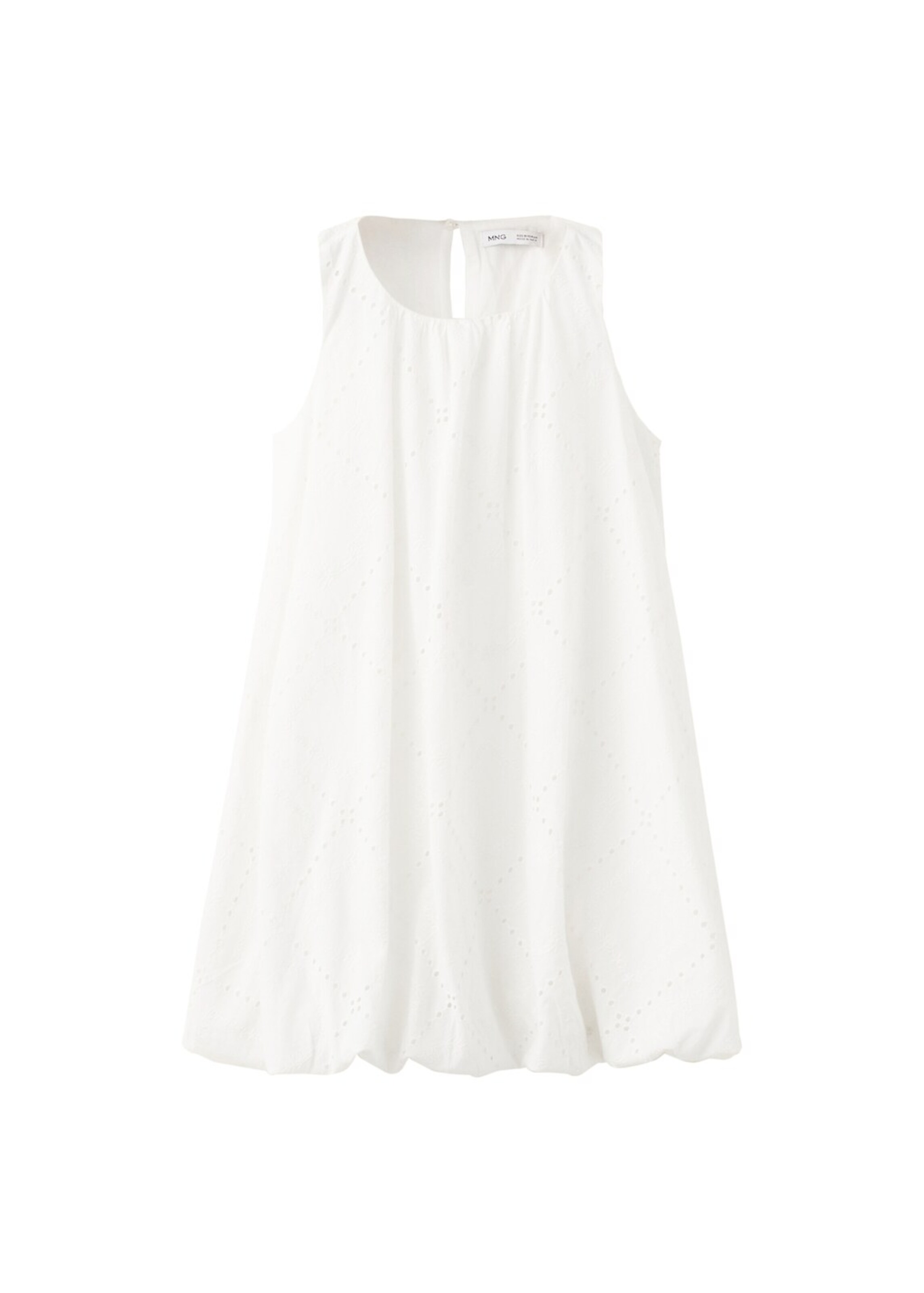 MANGO KIDS Dress 'Patmos' in White: front