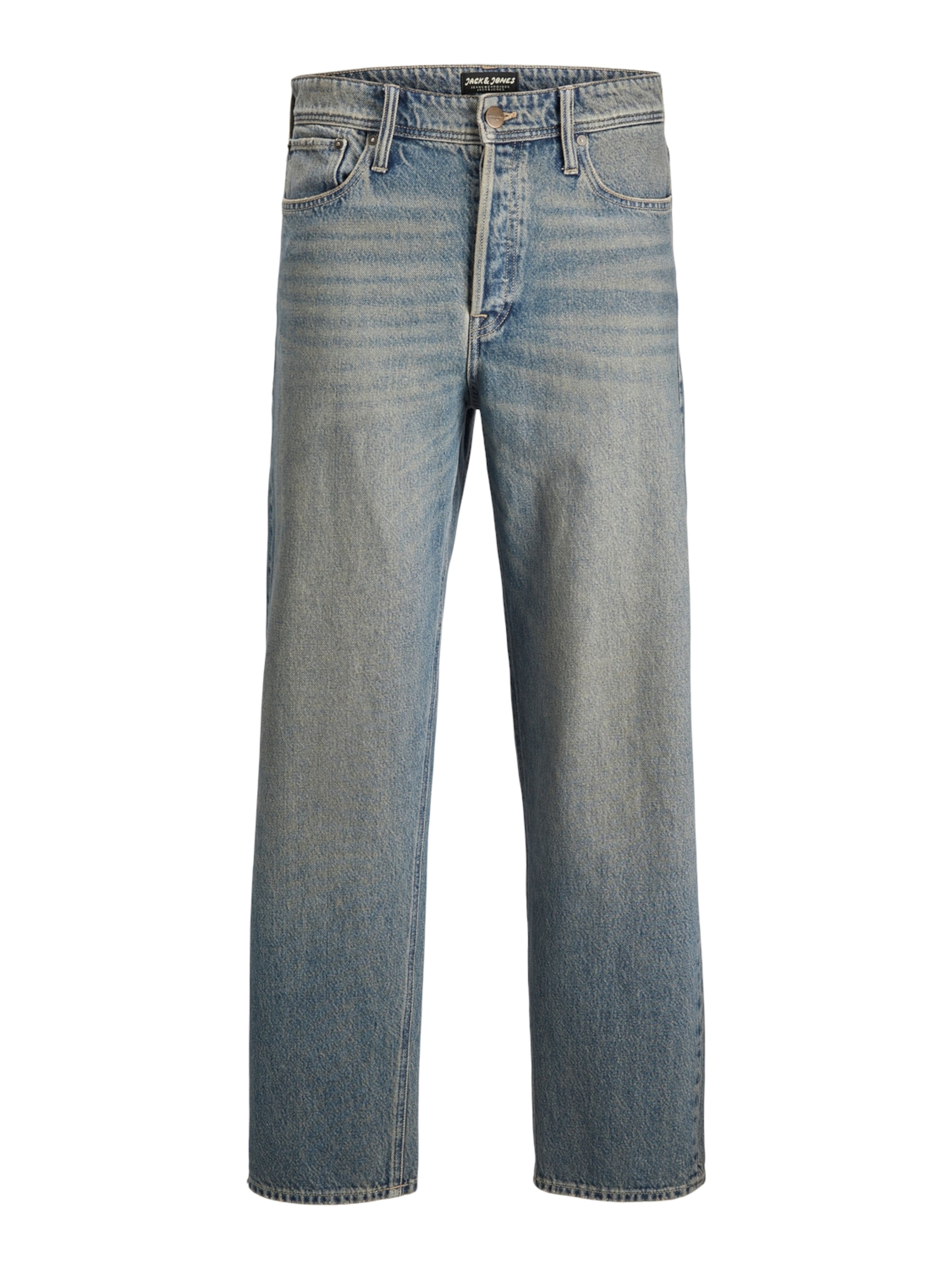 JACK & JONES regular Jeans 'JJIEDDIE' i blå: forside