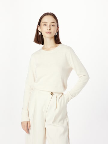 Banana Republic Sweater 'FOREVER' in Beige: front