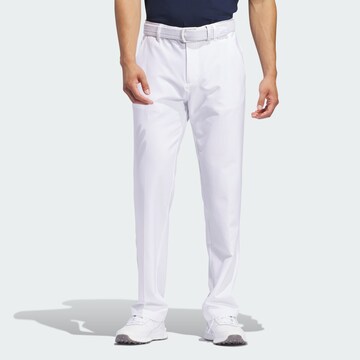 Regular Pantalon de sport 'Ultimate365' ADIDAS PERFORMANCE en blanc : devant