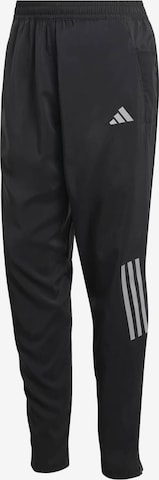 ADIDAS PERFORMANCE Tapered Workout Pants 'Adi365 Astro' in Black: front
