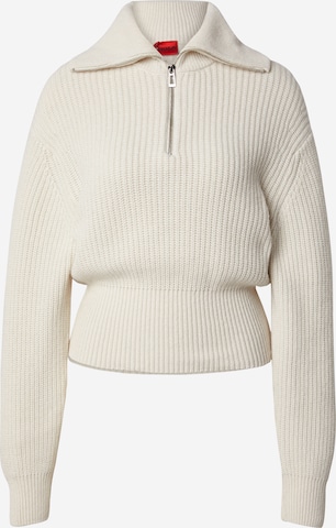 HUGO Red - Pullover 'Sofalia' em branco: frente