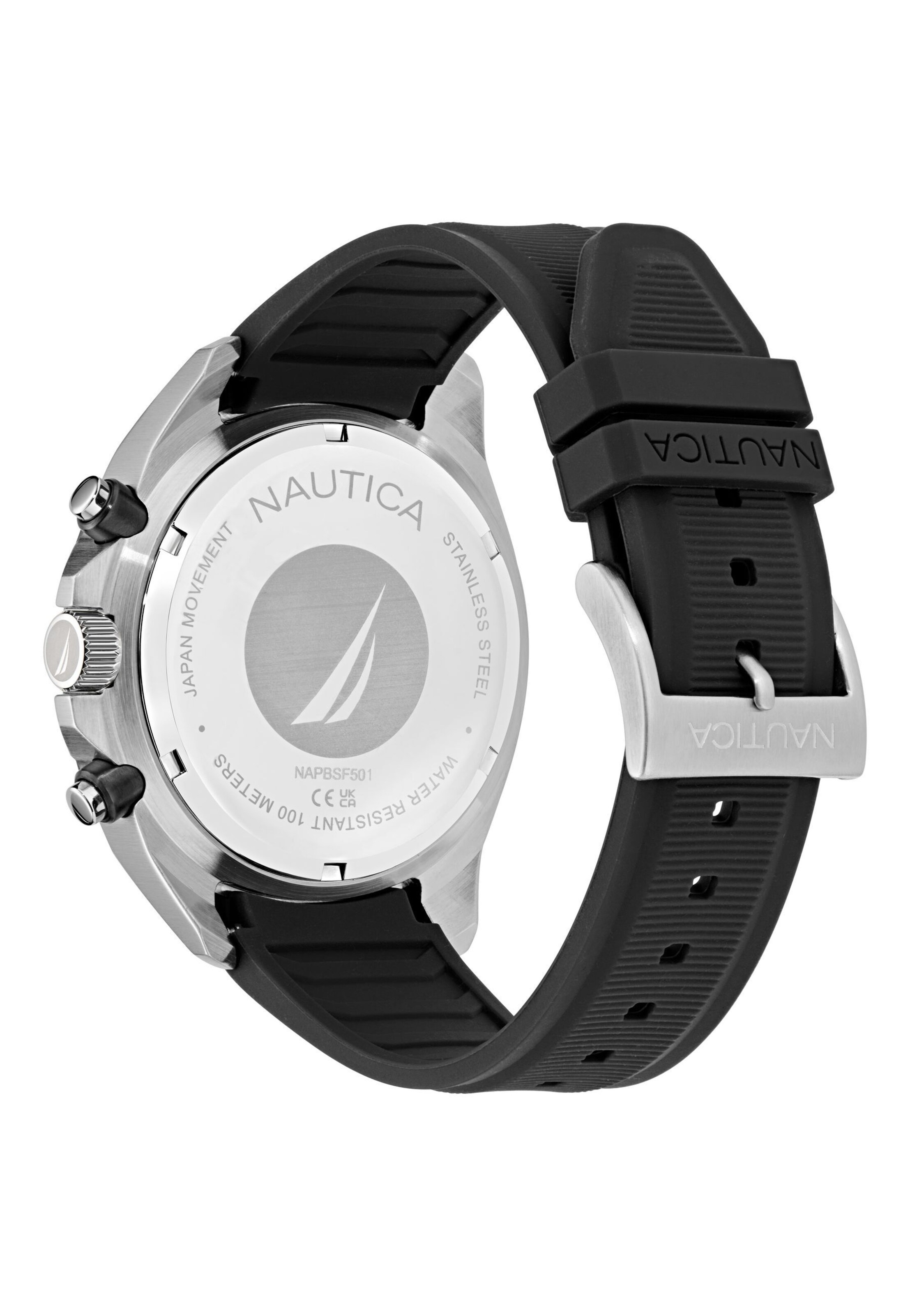 NAUTICA Analogt ur 'NCT BLUESAIL' i sort