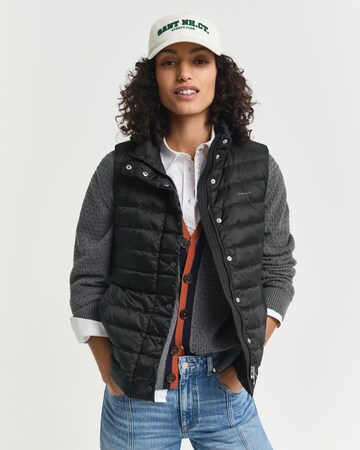 GANT Vest in Black: front
