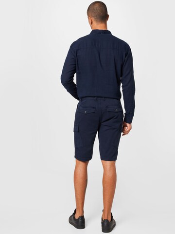 QS Regular Shorts 'John' in Blau