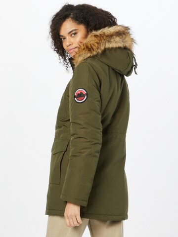 Superdry Parka 'Everest' in Grün