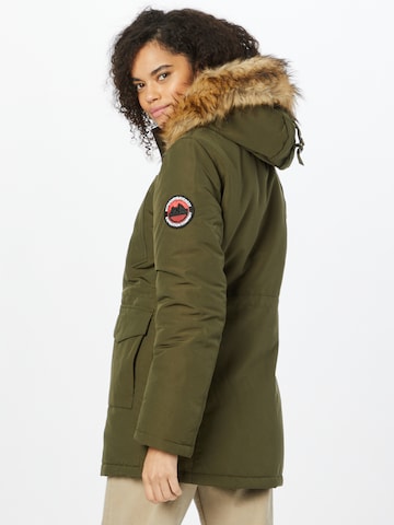 Superdry Winter Jacket 'Everest' in Green