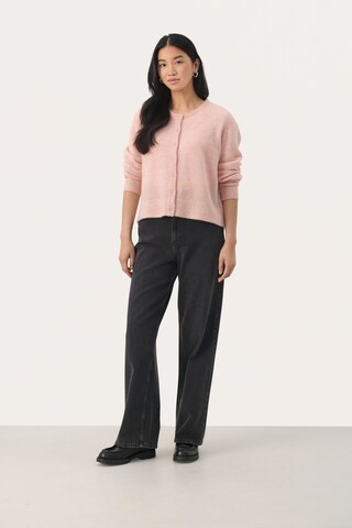 Part Two Knit cardigan 'Linika' in Pink
