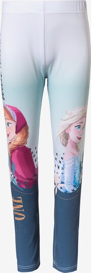 Disney Die Eiskönigin Leggings 'Die Eiskönigin' in navy / türkis / gelb / pink / weiß, Produktansicht