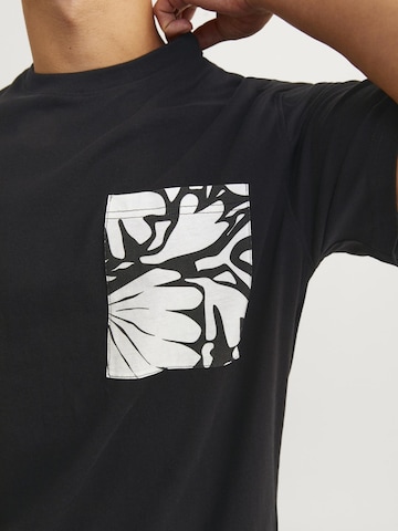 JACK & JONES Shirt 'JORMarbella' in Black
