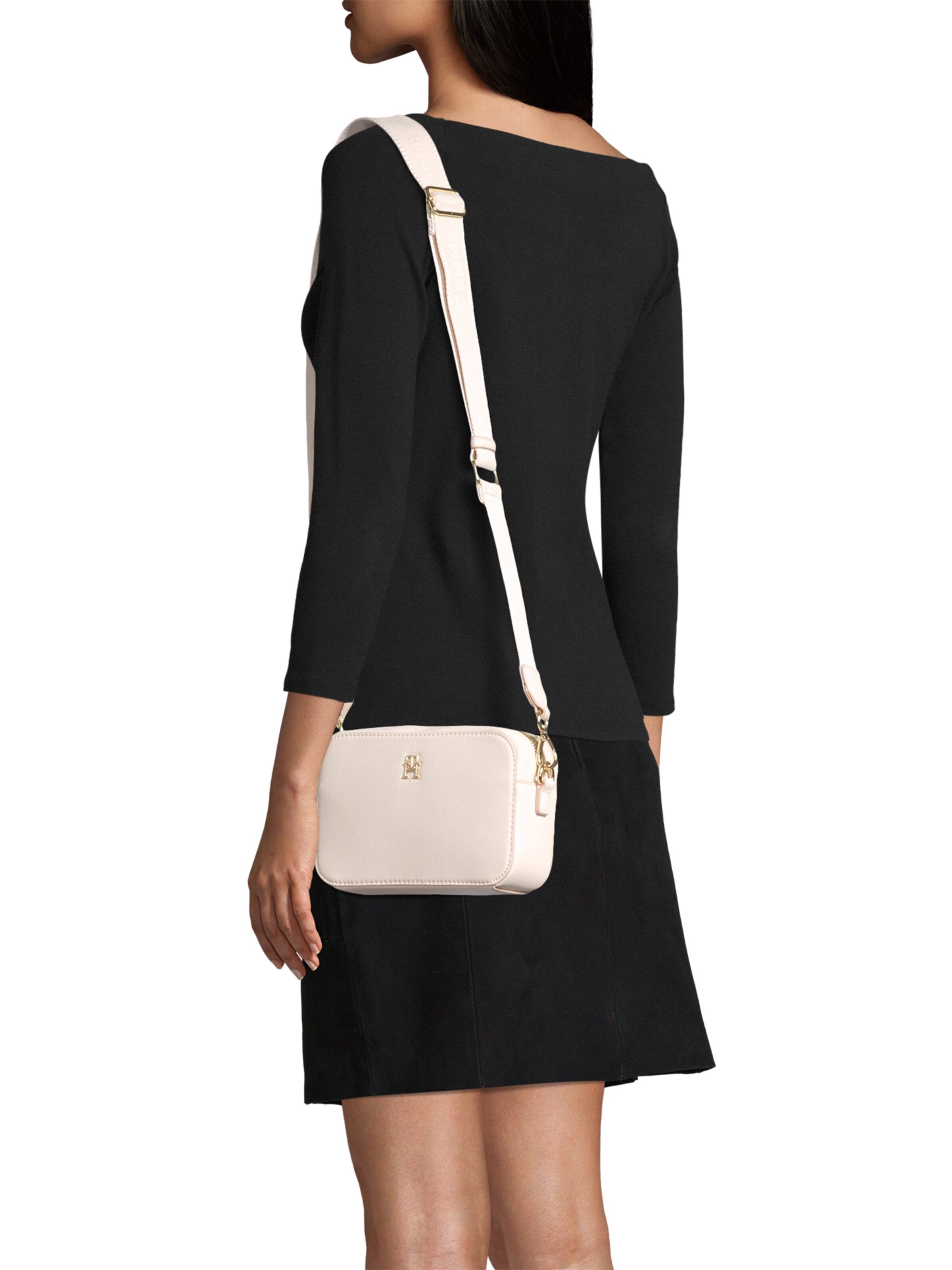 TOMMY HILFIGER Чанта с презрамки в бежово