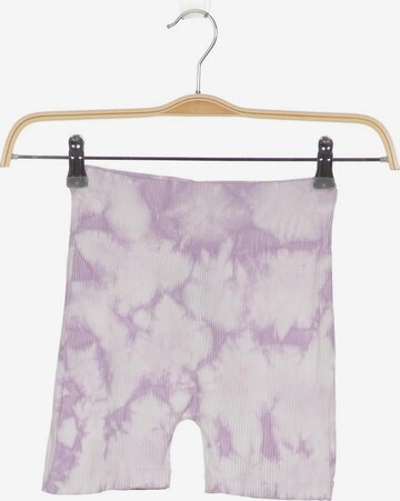 Pull&Bear Shorts in XS in Purple: front