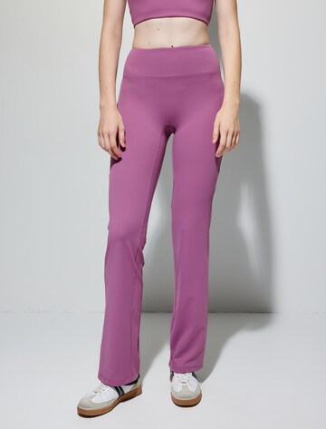 Koton Flared Leggings in Pink: front