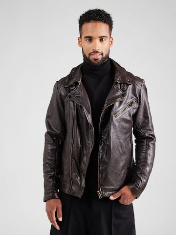 FREAKY NATION Between-season jacket 'Right Way' in Brown: front