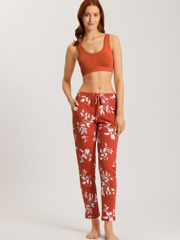 Hanro - Calças de pijama 'Sleep & Lounge' em laranja