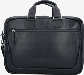 The Chesterfield Brand Document Bag 'Seth' in Black: front