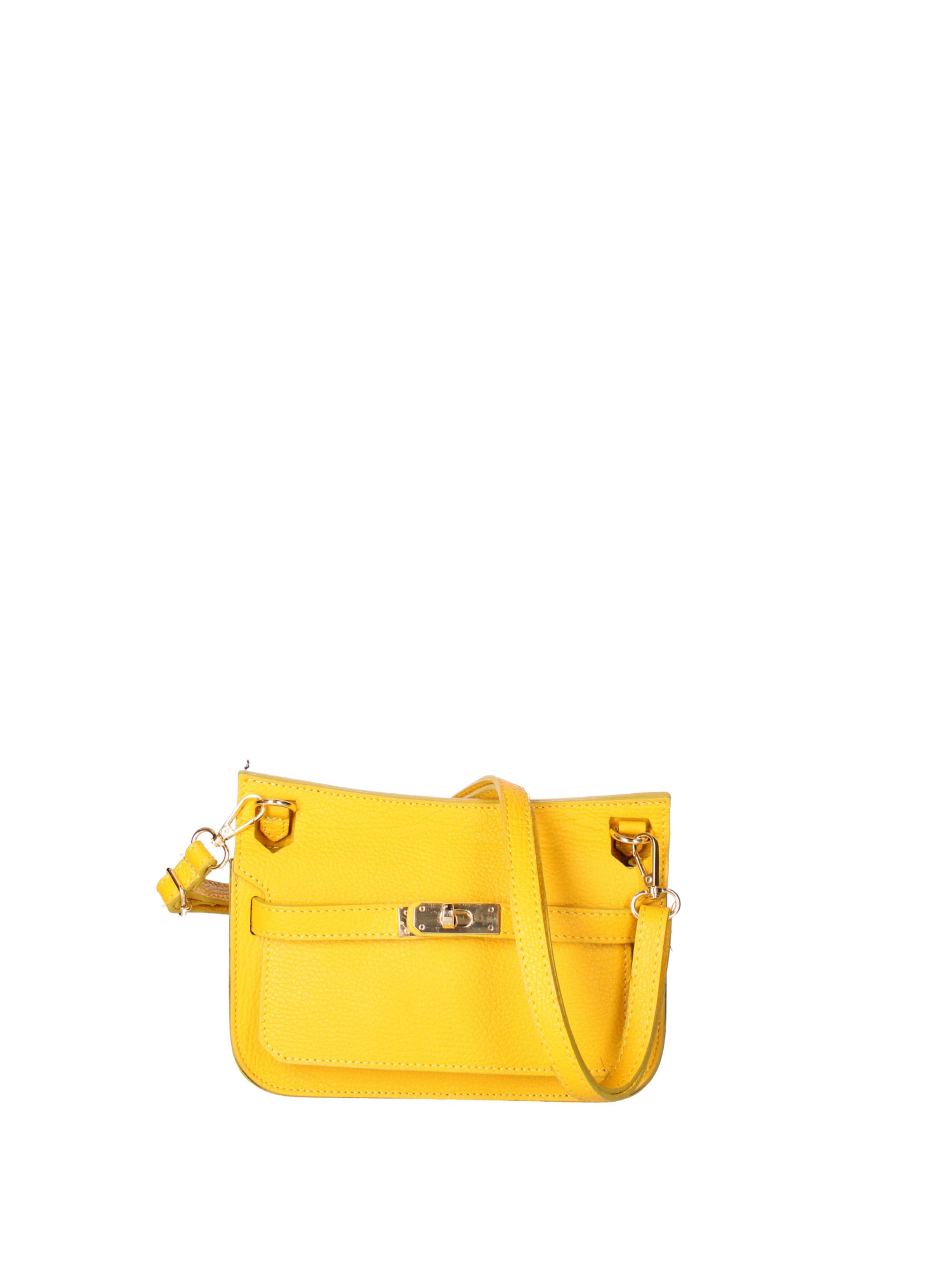 Viola Castellani Schoudertas in Geel: voorkant
