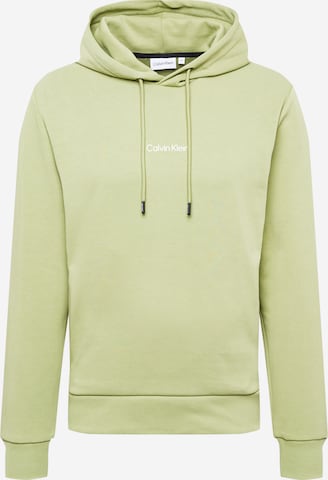 Calvin Klein Regular Sweatshirt in Green: front