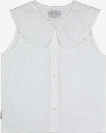 Scalpers Blouse in White: front