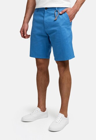 INDICODE JEANS Regular Chino 'Melio' in Blauw