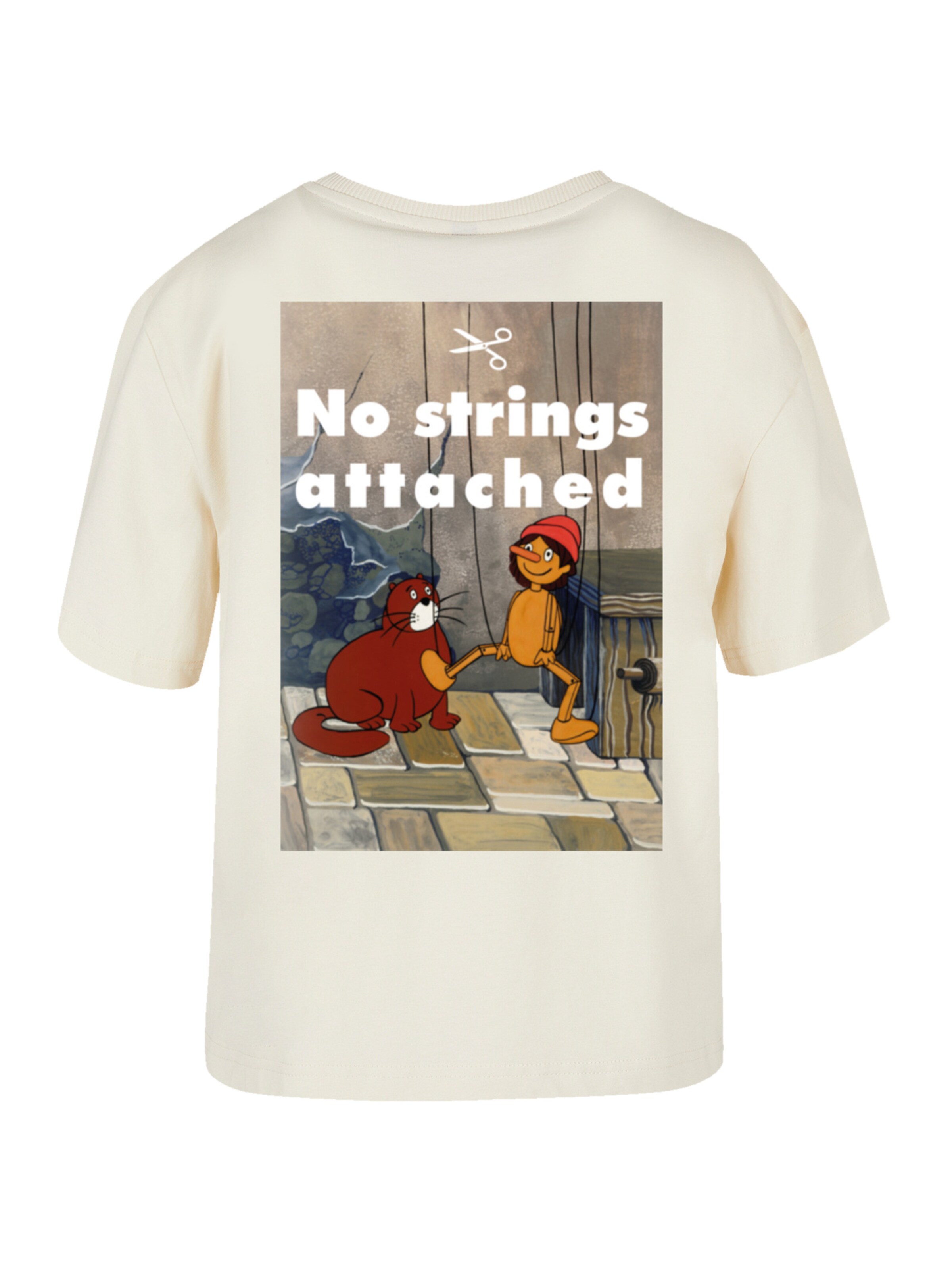 T-shirt F4NT4STIC en beige