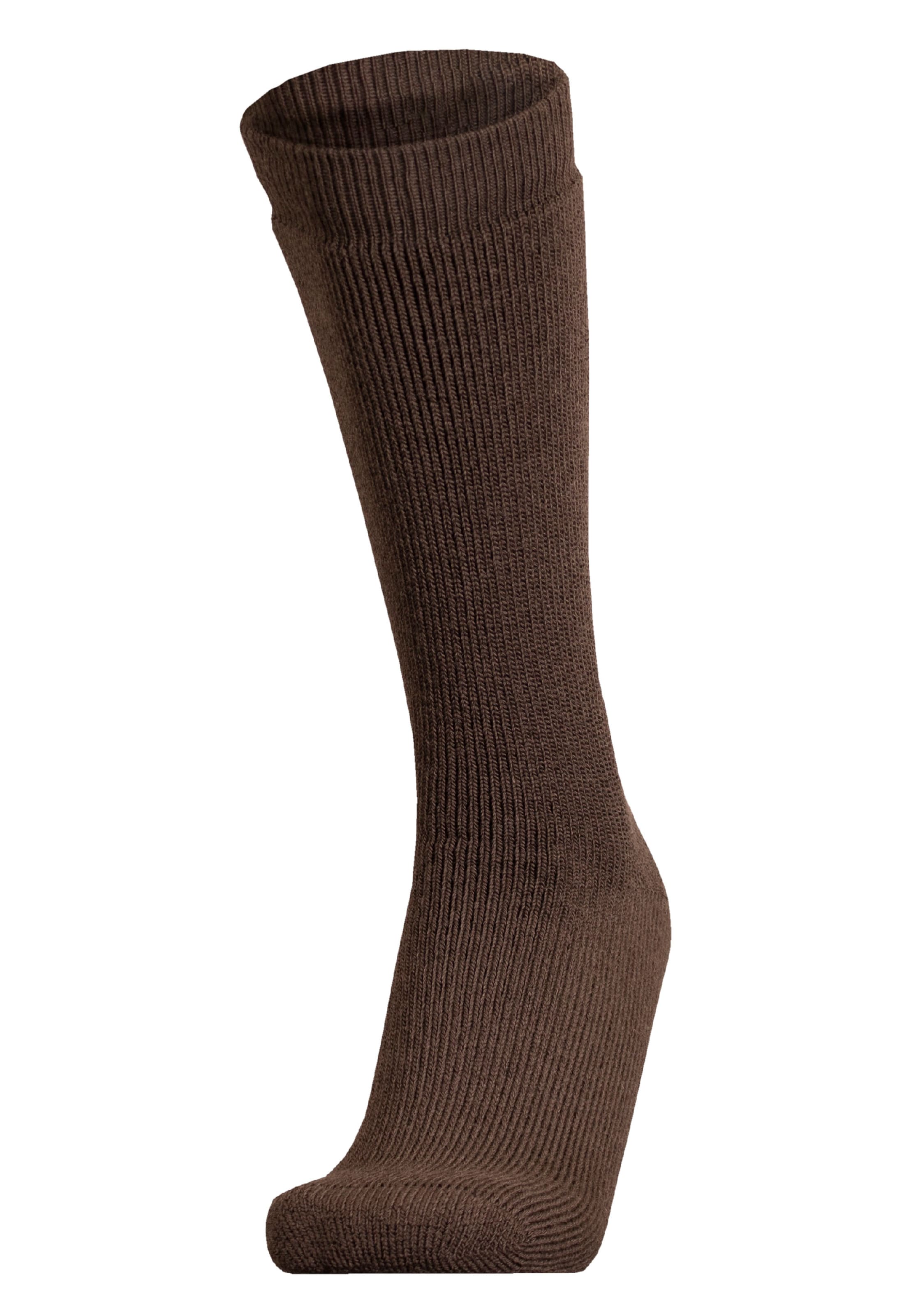 UphillSport Athletic Socks 'INARI' in Brown: front